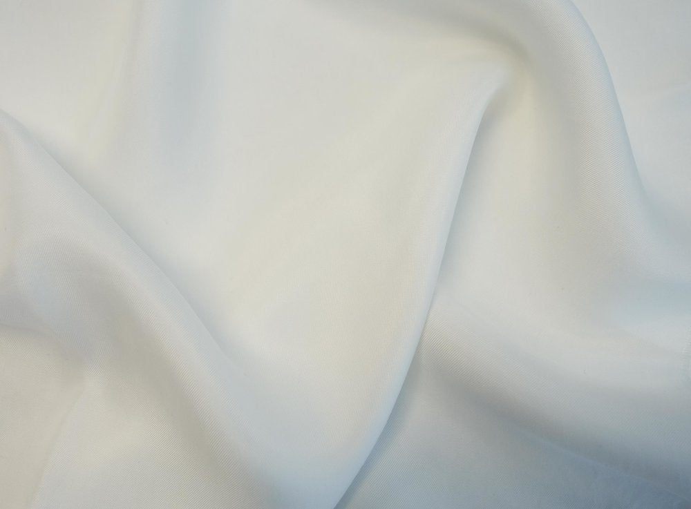 Sand-Washed Cupro/Rayon Woven - Ivory Sand-Washed Cupro/Rayon Woven - Ivory