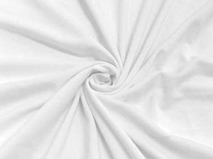 Knit - White - 1/2 metre