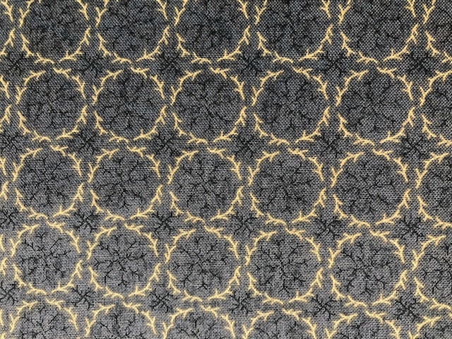Quilting Cotton - grey geometric - 1/2 metre