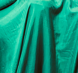 Cupro and Viscose Sandwashed  - Emerald Green - 1/2 meter