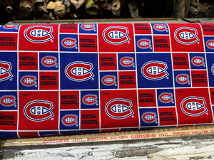 Quilting Cotton  - Montreal Canadiens - 1/2 meter