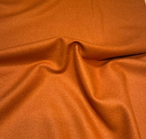 Wool Melton - Cinnamon - 1/2 metre