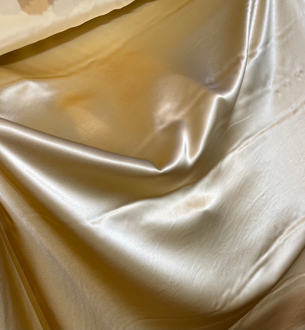 Silk Charmeuse Gold - 1/2 meter