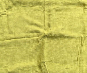 Cotton Double Gauze - Pistachio - 1/2 meter