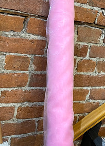 Poly Organza Bubble gum pink - 1/2 meter