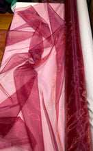Load image into Gallery viewer, Poly Organza Cranberry - 1/2 meter
