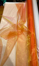 Load image into Gallery viewer, Poly Organza Tangerine - 1/2 meter
