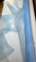 Load image into Gallery viewer, Poly Organza Powder Blue - 1/2 meter
