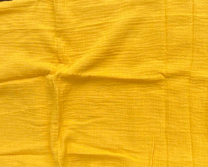 Cotton Double Gauze - Sunflower - 1/2 meter