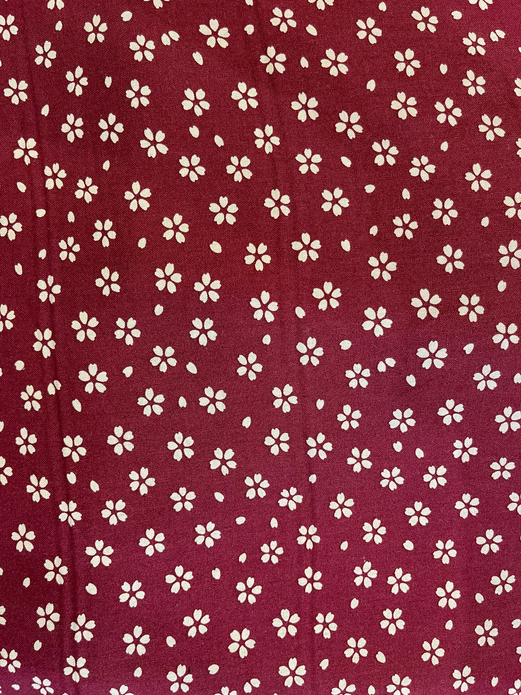 Quilting Cotton  - Sevenberry- floral burgundy- 1/2 meter