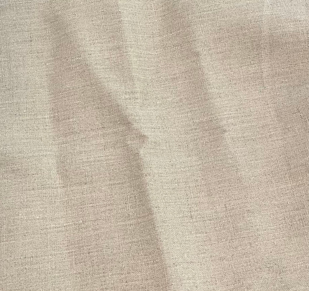 6 oz Medium Linen -  Natural - 1/2 metre