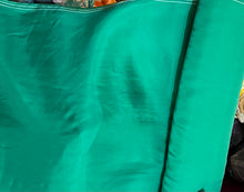 Load image into Gallery viewer, Cupro and Viscose Sandwashed  - Emerald Green - 1/2 meter
