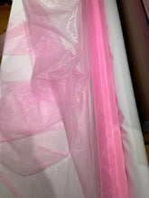 Load image into Gallery viewer, Poly Organza Bubble gum pink - 1/2 meter

