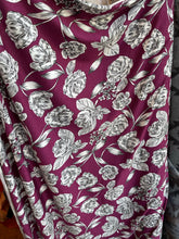 Load image into Gallery viewer, Printed Knit - Purple Floral - 1/2 metre
