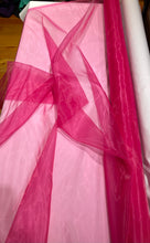 Load image into Gallery viewer, Poly Organza Fuchsia - 1/2 meter
