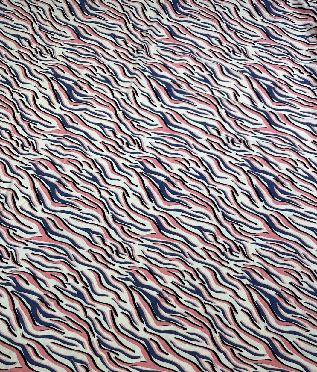 Printed Knit - Swirl - 1/2 metre