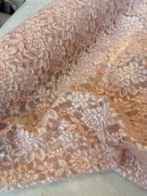 Load image into Gallery viewer, Lace - corded lace Pink - 1/2meter
